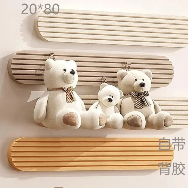 20 * 80cm Creative Felt Message Board Home Decoration Strips With Adhesive Backing  Multiple Colors Available
