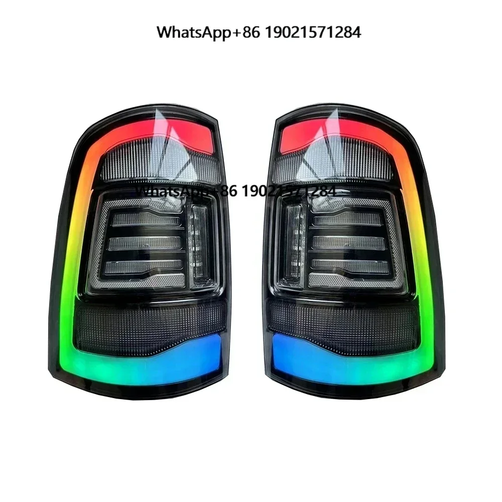 

2009-2018 led tail lamp for Dodge Ram1500 2013-2018 Ram2500 RGB LED Tail Lights DRL Signal Brake Reverse Auto Accessories-New