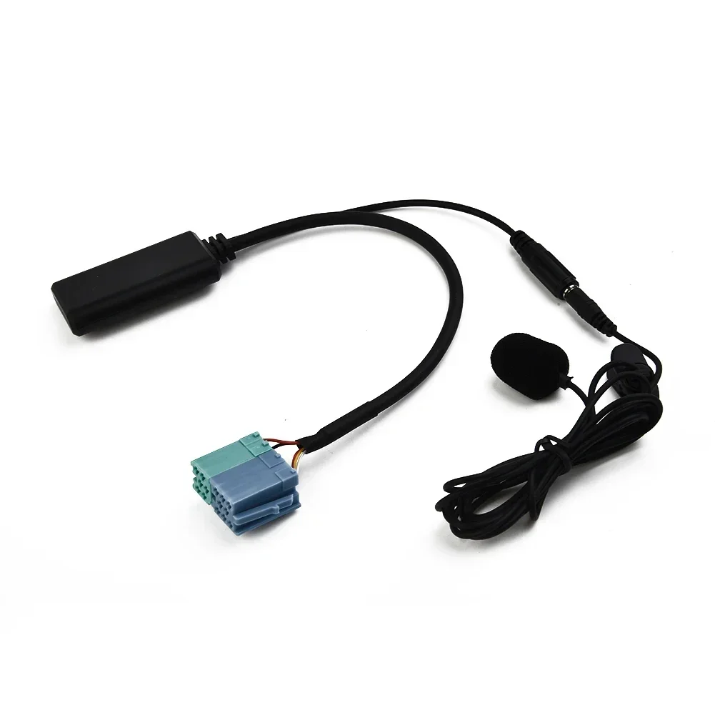 Practical Adapter Cable Adapter Cable Converter Portable Wire For Becker Radio &1x Microphone For Music Lovers For Porsche