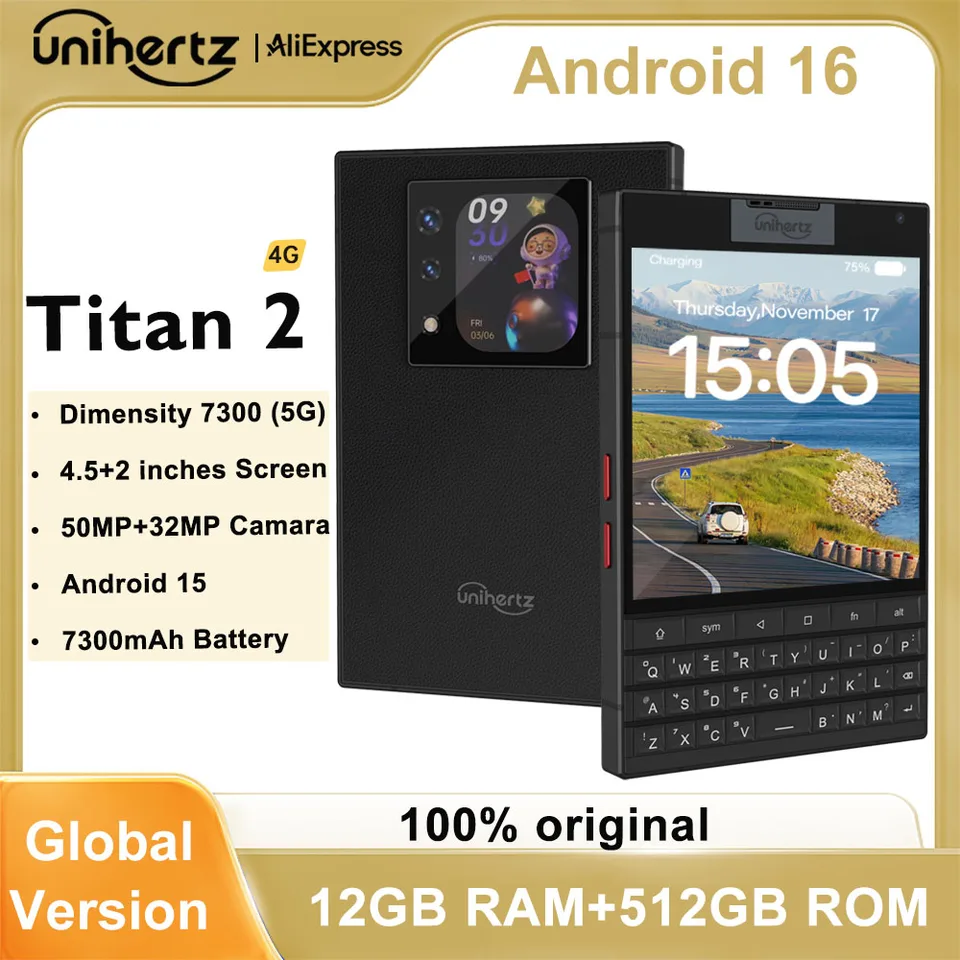 スマートフォン本体 Unihertz Titan 2 12/512GB AliExpress