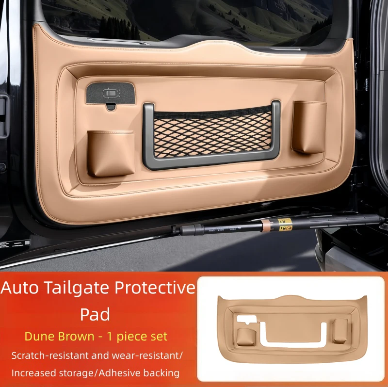 Fit for BYD Leopard 5 23-25 Modified Car Trunk Multi-functional Storage Pocket Car Upgrade Parts Auto Tailgate Protective Pad
