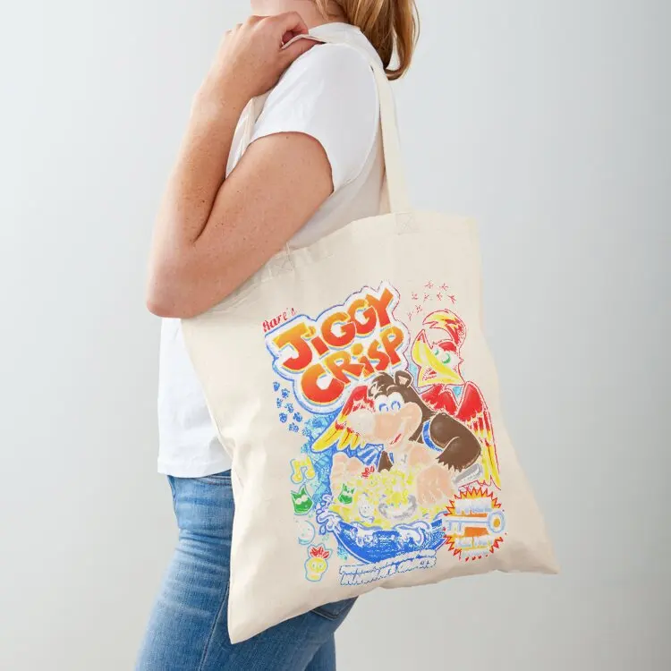 

Jiggy Crisps Tote Bag Canvas shoulder bag Candy bags Custom bag bags luxury women