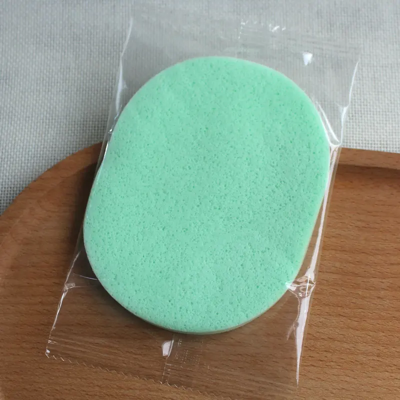 1pc Facial Cleansing Sponge Puff Face Wash Pad Puff Available Soft Makeup Seaweed  Makeup Face Cleansing Cosmetic Tool