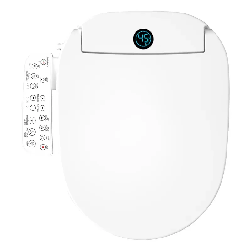 Modern U-Type Cover Night Light Remote Control Quick Heating Bamboo Charcoal Deodorizer Easy Installation Made Durable