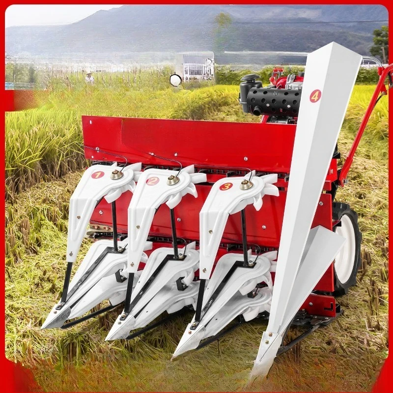 

Multifunctional cutting machine Hand-held small wheat harvester Rice mint