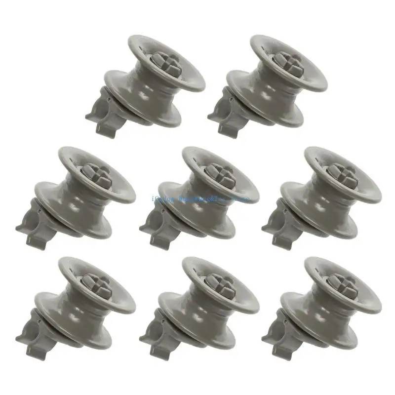 Molf 4/8pcs 4581DD3002A Máy rửa chén trên bánh xe trên bánh xe Dishrack Con lăn lắp ráp