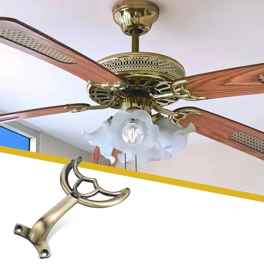 Fan Blade Support Bracket Replacement for 52 inch Ceiling Fans Zinc Alloy Construction 170 mm x 112 mm Dimensions
