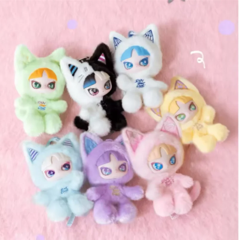 Inns Cat in Your Chat Series Vinyl Face Blind Box Trendy Hipper Toy Figure Decoration Gift for Kids Collectible Trendy Toys