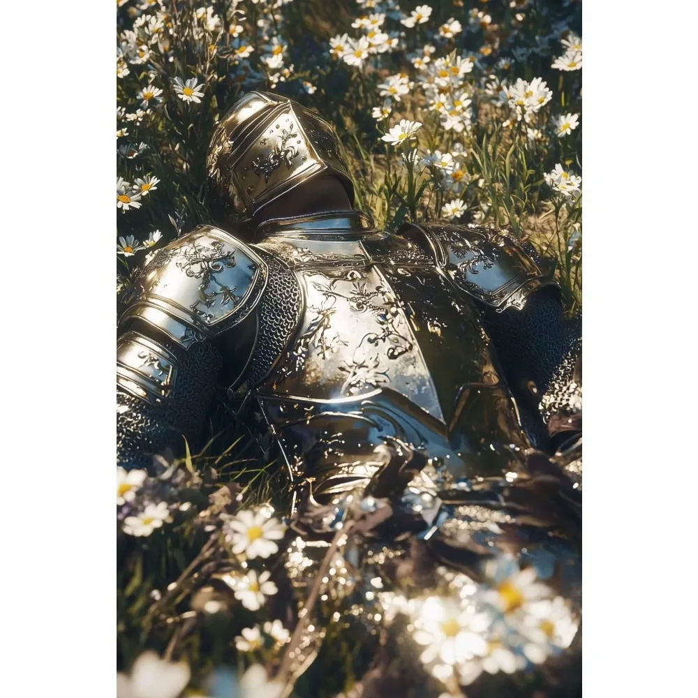 500/1000/1200/2000PCS Puzzle Daisy and Knight Jigsaw Puzzles Leisure and Relaxation DIY Modern Home Wall Decor Holiday Gift