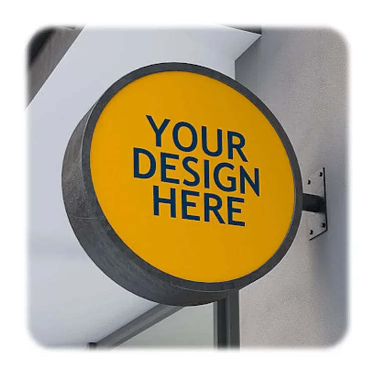 Store Economic Sign Double Sides Acrylic Signage Shop Front Advertising Light Box Led Light Box