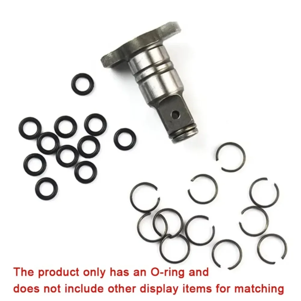50/100pcs Steel Retaining Ring Clip With Rubber O-Ring Compatible With 1/2