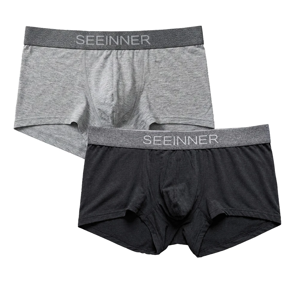 Men Cotton Underpants Boxer Briefs Comfort Skin Friendly Male Underwear High Quality Panties Daily Wear