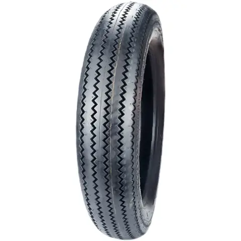 빈티지 오토바이 타이어 톱니 타이어 개조 4.00/4.50/5.00-16-17-18-19 오토바이 타이어