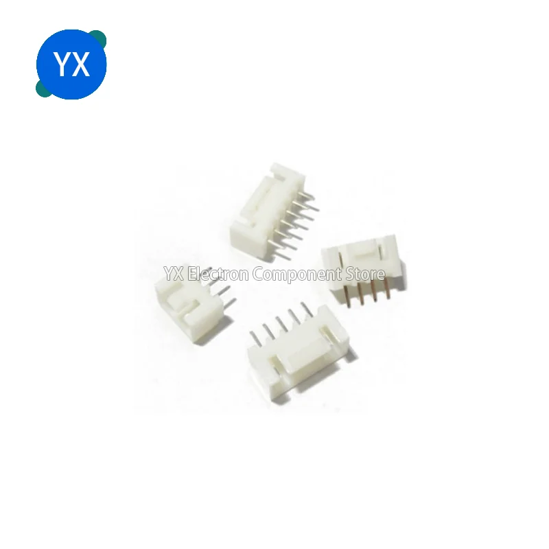 50PCS/Lot XH2.54 Pin Header Connector 2P 3P 4P 5P 6P 7P 8P 9P 10P 11P 12Pin  2.54mm Pitch XH for PCB Jst Straight Pin Holders