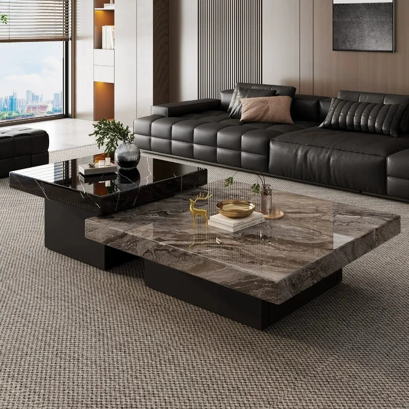 Funky Floor Coffee Tables Large Luxury Black Classic Coffee Table Dressing Dining Stolik Kawowy Nowoczesny Living Room Furniture