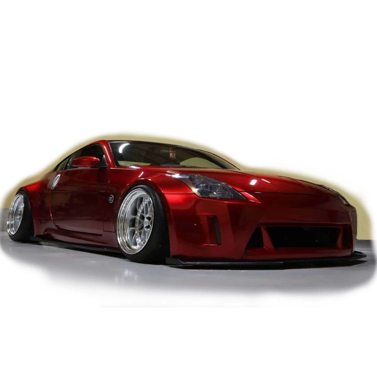 1/10 Spirit REI Nisan Fairlady 350Z RC Car Polycarbonate Clear Body Shell With Sticker (257mm Wheelbase/200mm Width)