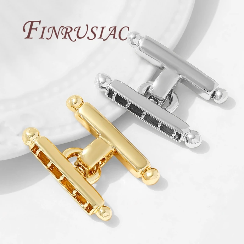 3 Stile 18 Karat vergoldete mehrreihige Perlenverschlüsse für die Herstellung von Halsketten, Armbänder-Verschlussverbinder für Schmuck-DIY-Zubehör – Detail 14