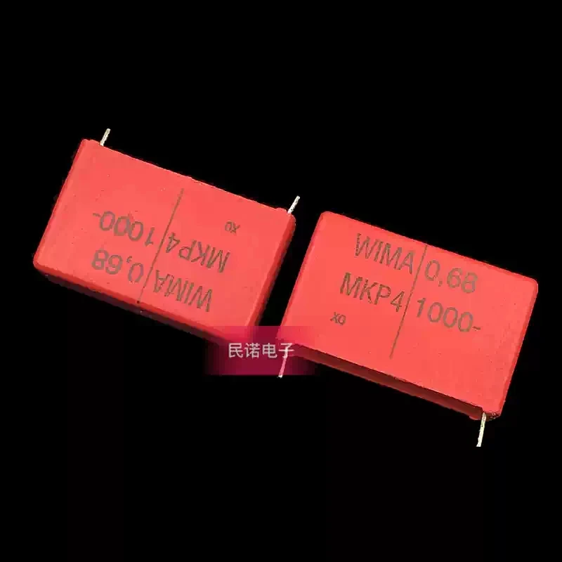 WIMA Germany WIMA Capacitor MKP4 1000V 0.68UF 1000V684 680nF Lead Spacing 37.5mm