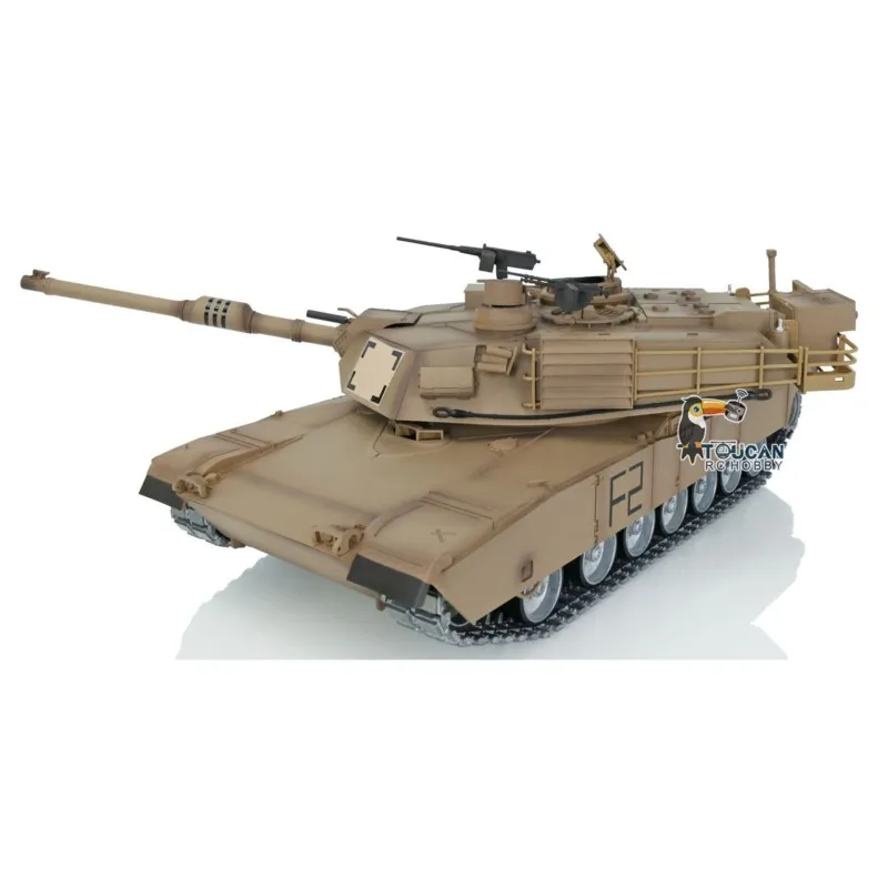 Heng Long HL Abrams RC Tank 1/16 7.1 3918 Remote Control Tracked Car Openable Hatch Remote Control Military Car Gifts