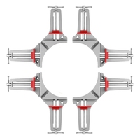 4Pcs Corner Clamp Right Angle Clamp 90 Degree Clamps For Woodworking, Photo Framing,Drawers,Glass Holder Durable