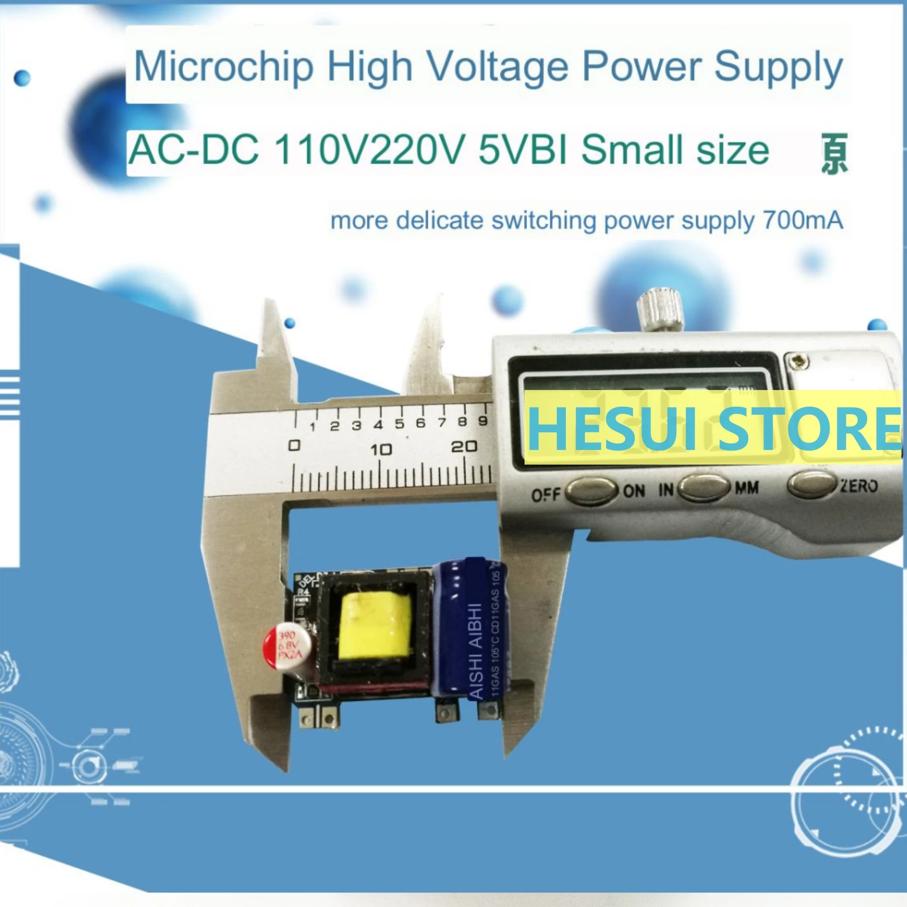 AC-DC step-down power module 110V220V to 5V precision isolation voltage regulator switching power supply 700mA3.5W