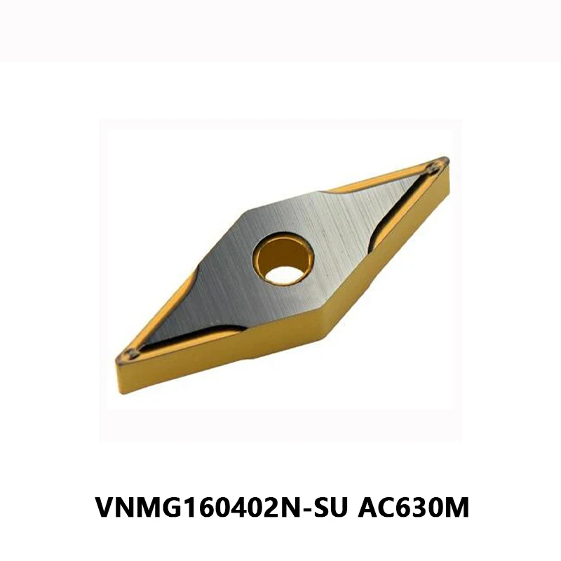 VNMG160402N-SU VNMG160404N-SU VNMG160408 N-SU AC520U AC630M AC820P AC830P CNC Lathe Cutter Carbide Insert VNMG160404 VNMG 160408