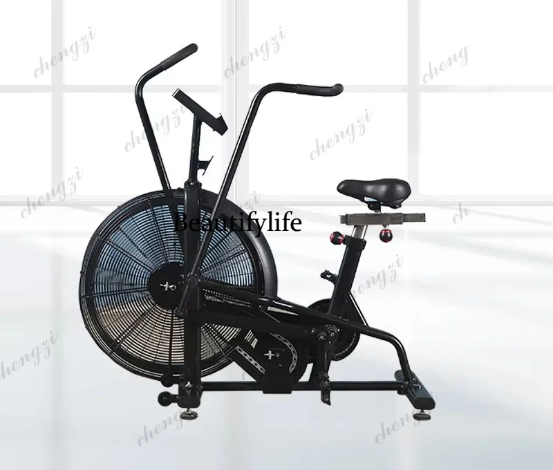 Multi Functional Fitness Wind Resistance Bike, Commercial Gym Spinning Bike, Easy To Burn Fat, Quiet, High Resistance Fan Bike