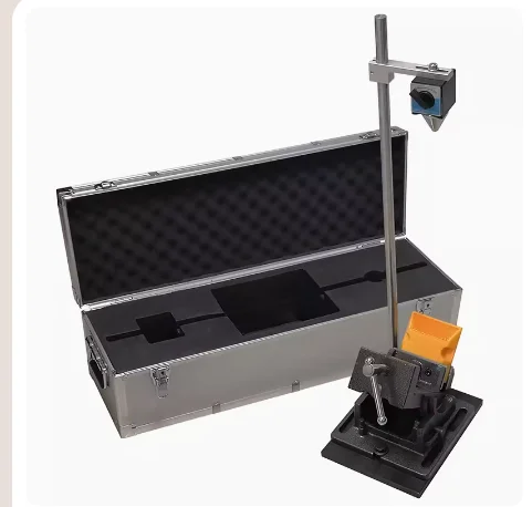 

Laboratory test equipment for abrasion resistance of impact-resistant reflectors with concave and convex patterns