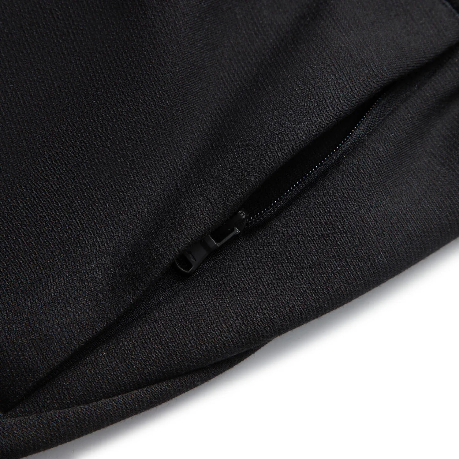 Li-Ning Pantaloni da allenamento in maglia da uomo Comodi morbidi Vita regolabile Fodera nera Pantaloni sportivi da fitness AKLVA39