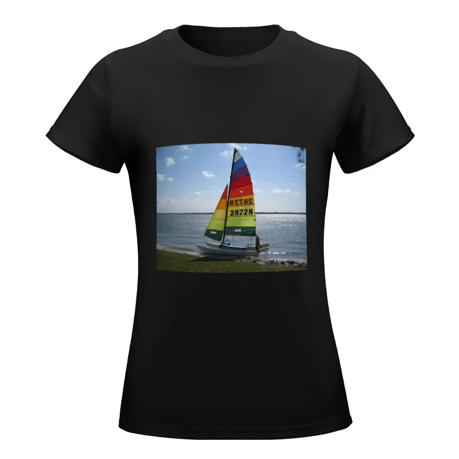 Catamaran Sailing T-Shirt anime clothes tops female t shirts for Womens