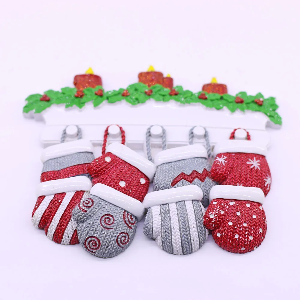 3D Christmas Gloves Silicone Molds, Icing Cake Topper Decor, Chocolate Sugarcraft, Baking Mould, Wall Decoration, DIY Gypsum