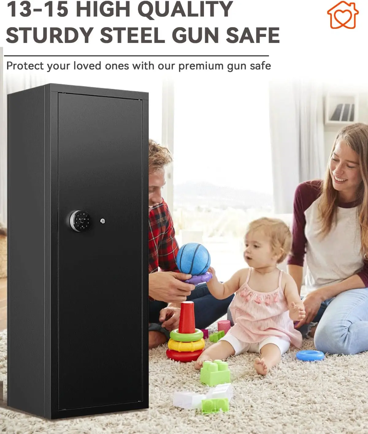 10-13 pistoolkluis, pistoolkluis voor geweren en pistool, grote geweerkluis, biometrische pistoolkluis, vingerafdrukpistoolkluis voor geweren