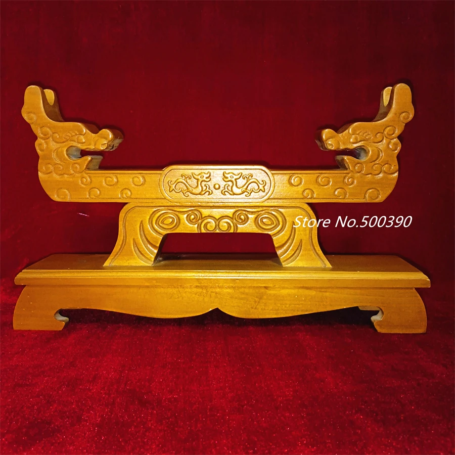 

High Quality Solid Wood Carved Stand Display Stand For Japanese Sword Samurai Katana Wakizashi Sword Stand Display STAND Wooden