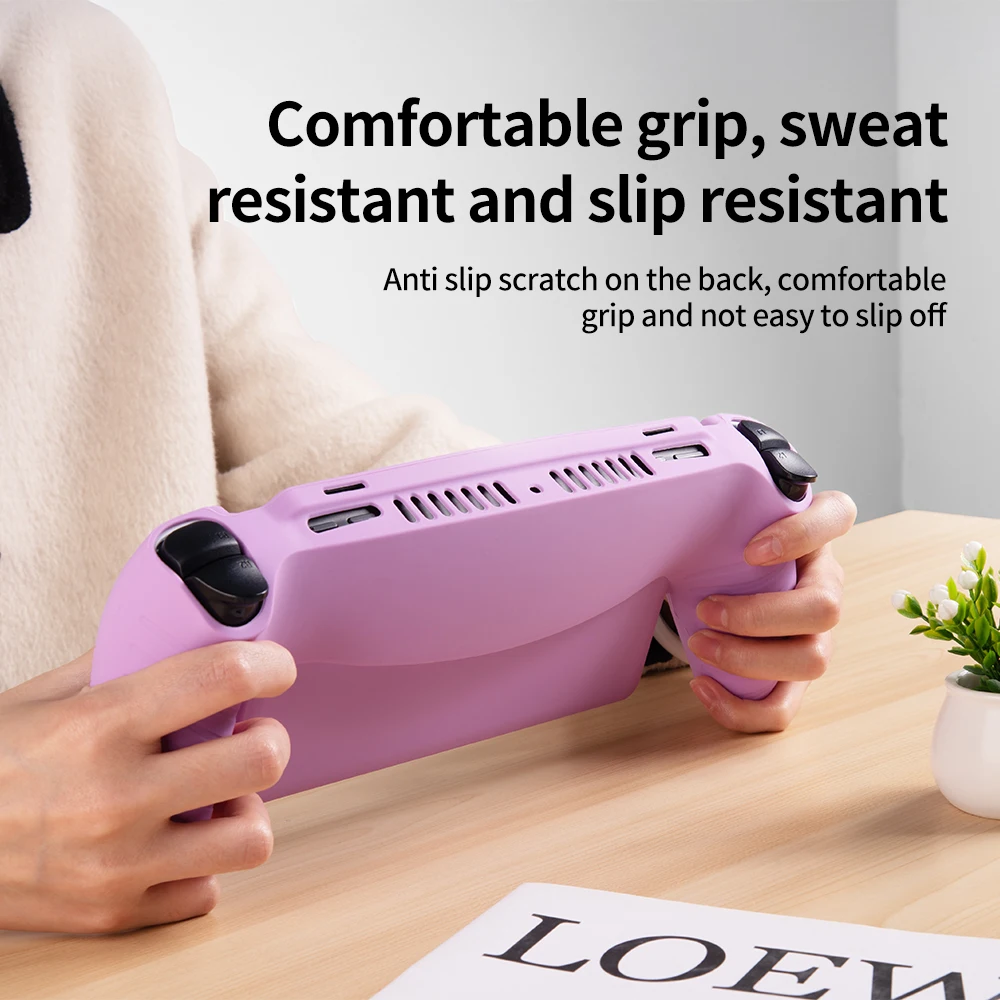 Protective Cover Skin for Playstation 5 Controller Anti-slip Silicone Case for PS5 Slim Gamepad Cover Thumb Grips Accessories