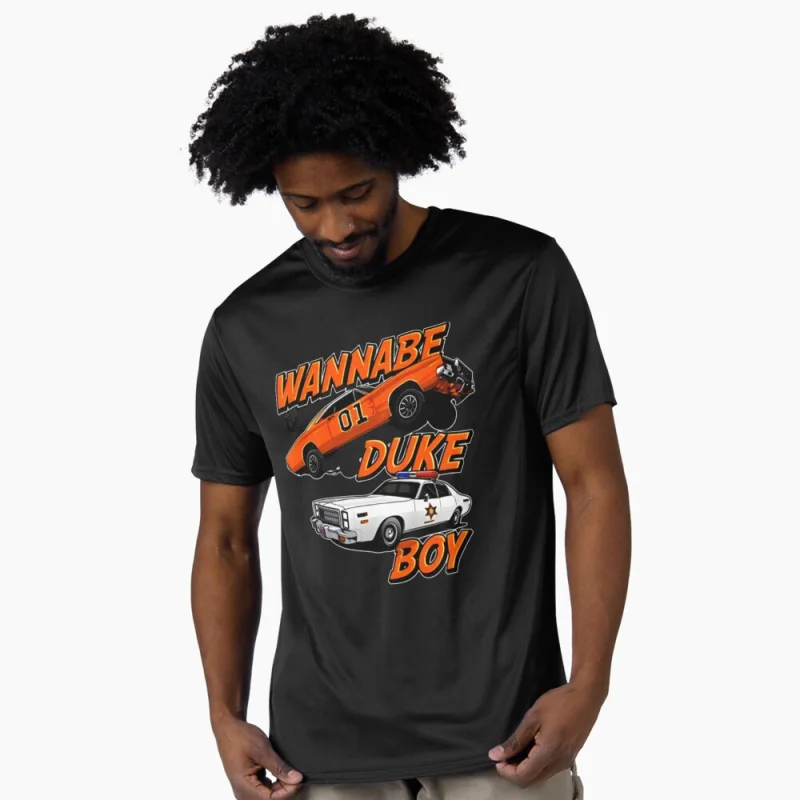 

demolition derby Retro movie Gift t shirt The Dukes Of Hazzard Graphic clothes100% cotton print tee Large size Tops S-6XL
