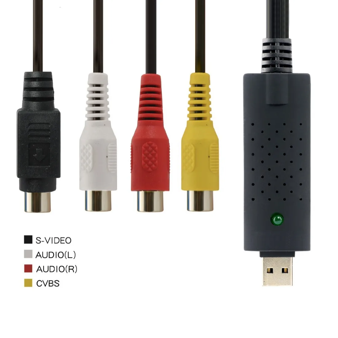 محول USB VHS إلى دي في دي ، مدخل تناظري إلى التنسيق الرقمي ، دي في دي فيديو صوتي ، بطاقة التقاط السجلات ، محول كمبيوتر عالي الجودة