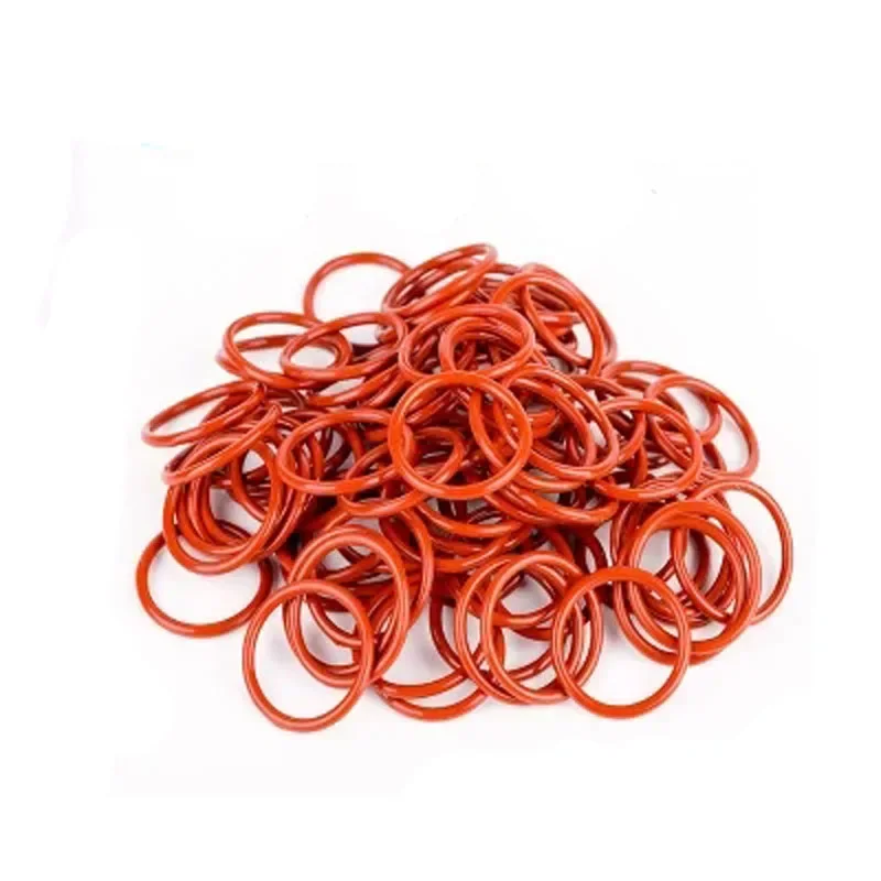 

PVORNUG 20pcs Wire diameter 1.5mm red Silica gel waterproof ring Seal O-ring High temperature resistance OD 32mm-40mm