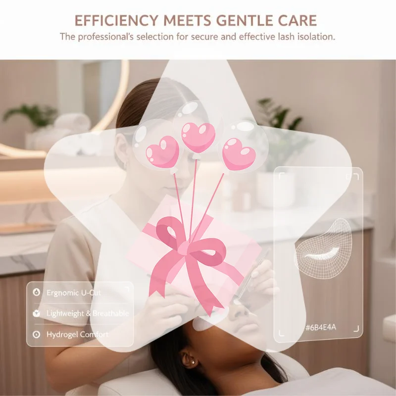 Eyelash Extension Eye Irritation - Eyelash Extension Auxiliary Patches 50 Pairs