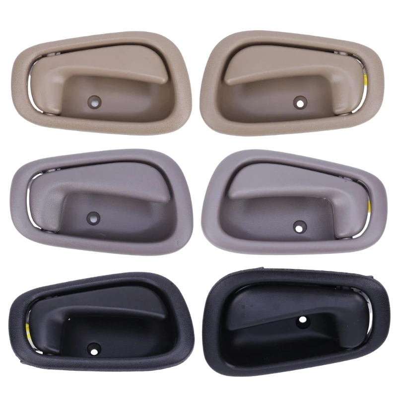 Plastic Inside Door Handle, Injection-Molded Part 69206-02050 69205-02050 for Vehicle Interior Door Repair Tasks Use