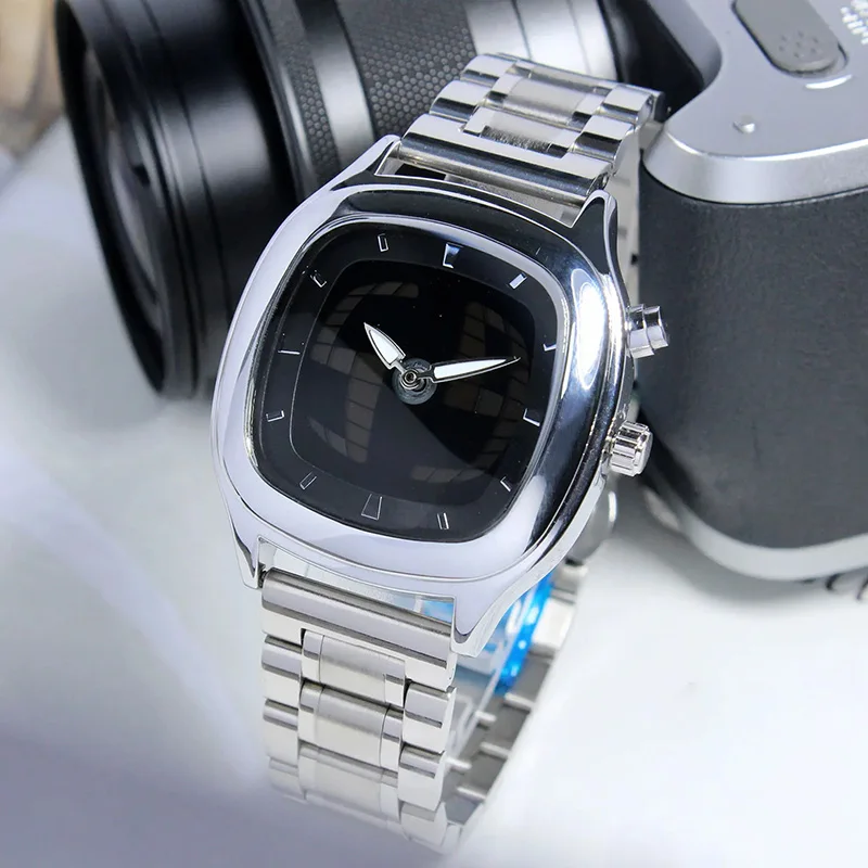 Luxury Quartz Watch Man Casual Fashion Digital Dial Design Square Wristwatch Waterproof Sports Men\'s Watches Gift y2k Reloj+box