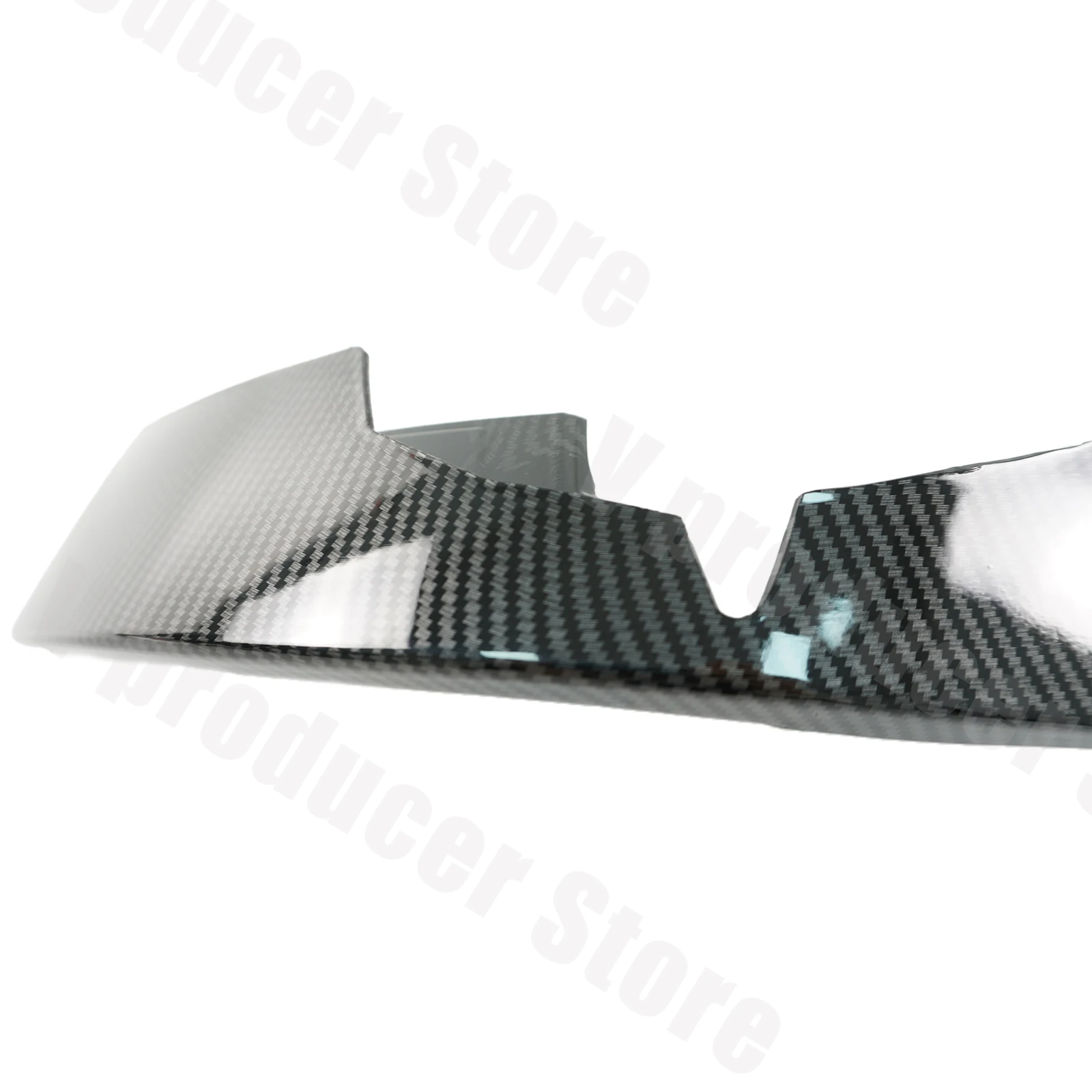 Front Bumper Canard Wings Splitter Fins For Chevrolet Corvette C8 Stingray Z51 2020-2024 Glossy Black Car Accessories Body Kit