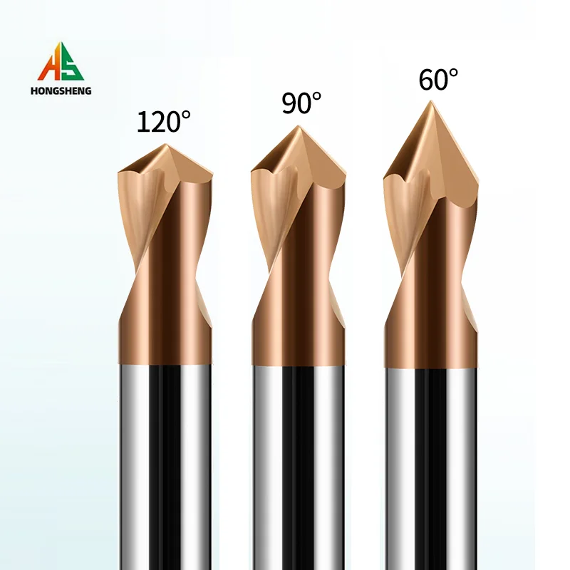 NC Spot Drill Carbide Stub Center Bit 60 90 120 Degree 1 2 4 5 6 8 20 Chamfer Location Prepare Guide Pilot Hole CNC Machine Tool