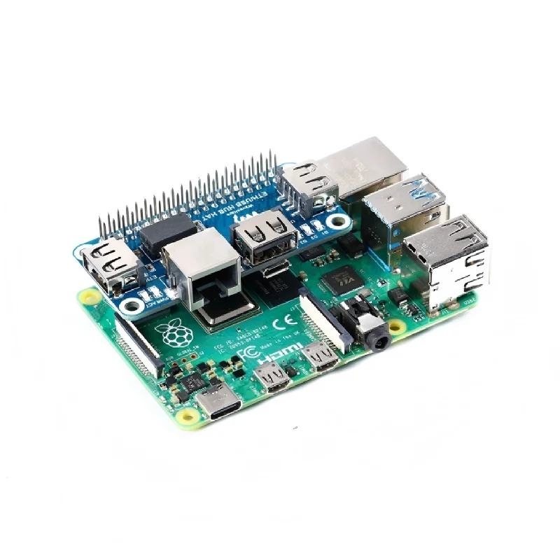 Zero W USB to Ethernet RJ45 Network Port USB Hub Extender Splitter Expansion Board