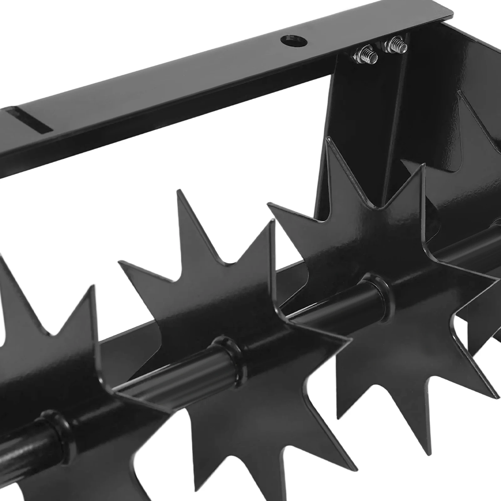 8-Spikes-Rasenbelüfter, manueller Rasenbelüfter zum Anhängen, Stanzwerkzeug für Gartenrasen, Eisen, 78,5 cm – Detail 10