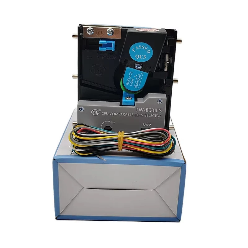 CPU comparable Coin selector TW-800ⅢS Coin Acceptor Selector Mechanism Vending Machine Arcade Game Ticket