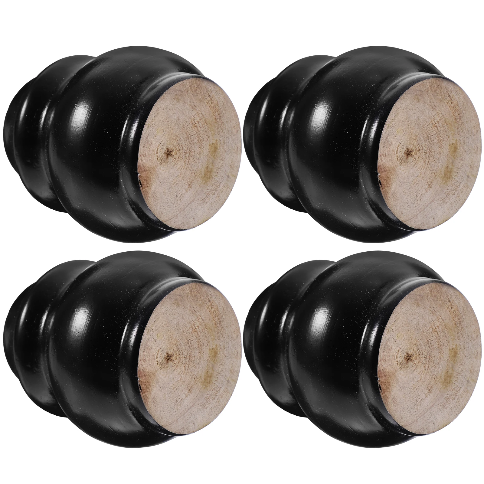 ขาโซฟาไม้เนื้อแข็ง 4 ชิ้น ปรับความสูงได้ 10 ซม. ขาเฟอร์นิเจอร์สำหรับตู้เสื้อผ้า ตู้ โต๊ะกาแฟ เตียง เก้าอี้ แข็งแรง