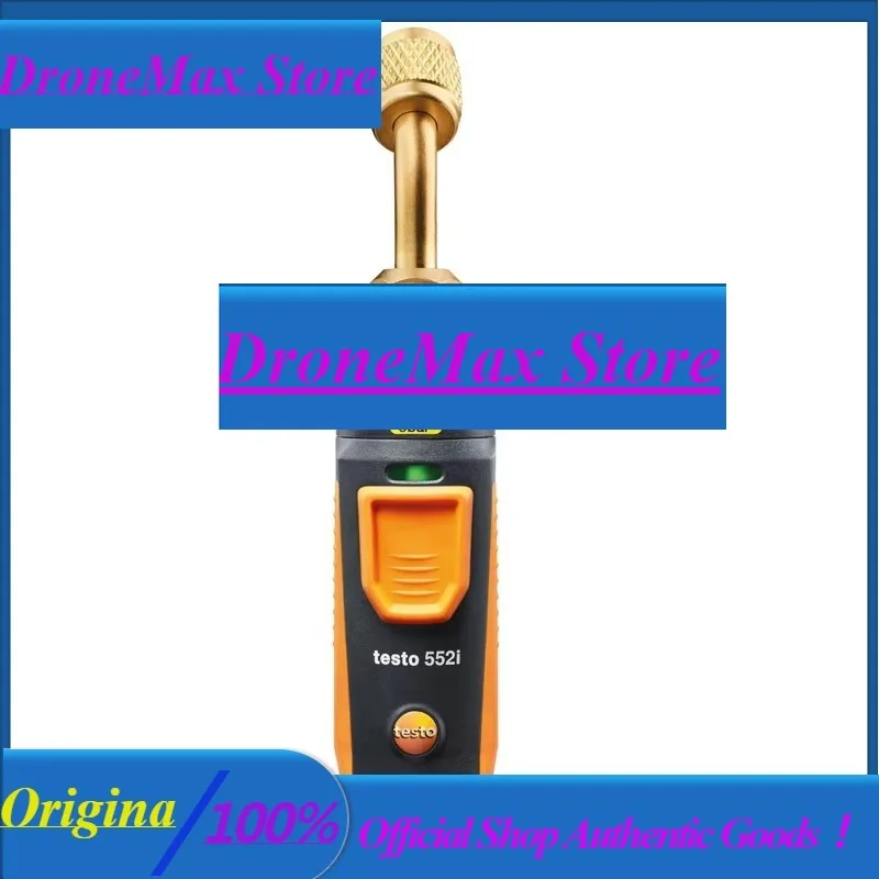 DroMaTesto 552 Digital Vacuum Gauge Testo 552i Smartphone App Controlled Wireless Air Conditioning Refrigeration Systems Vacuum