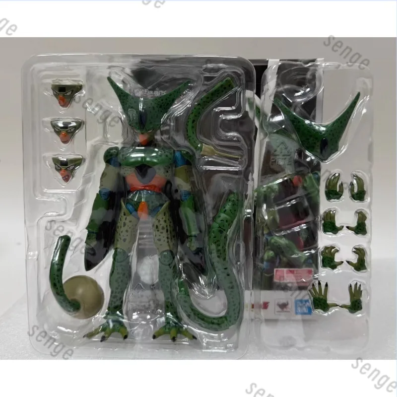 

[Genuine in stock] Bandai SHF Dragon Ball Z Cell's first form, Cyborg, action figures finished models collections gifts toys
