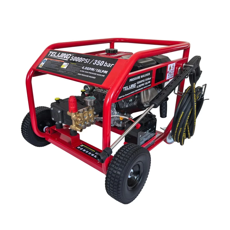 

16HP 350bar 5000psi Clean Engine Washer High Pressure Cold Water Car Wash Retail
