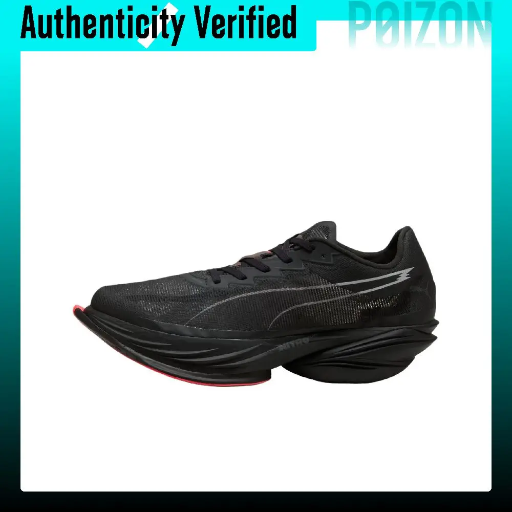 PUMA FAST-R NITRO Elite 3 Running Shoes Men's Low-top PUMA Black Ultra Red 312060-13